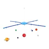 Gatuida Planeten-Hängedekor: Sonnensystem-Modell, hängende Planeten-Mobile – Planetarium-Kinderzimmer-Dekor für Jungen und Mädchen, Weltraum-Geschenk