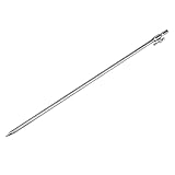 50–100 cm ausziehbarer Stahl-Angelbankstick, verstellbare Angelbankstange, Angelrutenablage für Bissanzeiger