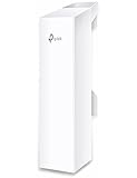 TP-Link Pharos Serie CPE510 Outdoor WLAN Access Point (für professionelle Anwender, 300 Mbit/s auf 5GHz, 13dBi, Passive PoE, zentrales Management, inklusive Montage-Zubehör) weiß
