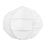 LOLIPPYY Brot Gärkörbchen Leinentuch Ovaler Gärkorb Überzug Weiß Atmungsaktiv Waschbar Für Brotfermentation Küchenzubehör