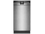 iQ300, Unterbau-Geschirrspüler, 45 cm, Edelstahl, SR43HS74KE