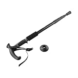 Trekking mit verstellbarer Länge von 53 cm bis 110 cm, leichtes Design (schwarz)