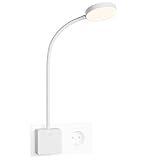 ENUOTEK Weiß LED Steckdosenlampe Steckerleuchte, 4W 350Lm...