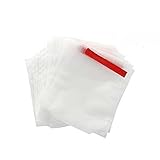 MRVAKDYDI Fruchtschutznetze, Mesh-Obstschutzbeutel, Vliesstoff, Kordelzug, 100 Stück, mehrere Größen(100pcs 25x32cm)