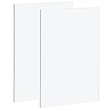 2 Stück A3 klare Acrylplatten - 297mm×420mm, klare Plexiglas-Kunststoff-Acrylplatte, 2 mm dick, transparente Kunststoffplatte, Plexiglasplatten für Dekoration, Display, Bilderrahmen, Malerei