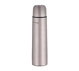 THERMOcafé by THERMOS TC BEVERAGE BOTTLE rose mat 0,70l, Thermosflasche mit Becher aus Edelstahl, 12h heiß & 24h kalt, Auslaufsicher, für Schule, Unterwegs & Büro