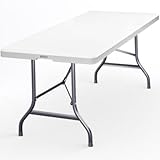 Casaria® Gartentisch Klappbar 220x70 cm für 10 Personen...