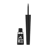 Manhattan Eyemazing Dip Eyeliner Fb. 001 Black, hochpigmentierter, wischfester Eyeliner mit matt-schwarzem Finish, 7ml