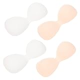 SAFIGLE 8 STK Unterwäsche-Pads atmungsaktiver BH BH-Einsätze brusthütchen brustpads Damenbikini Bikinis für Damen BH-Cup-Einsätze BH-Einlagen ersetzen Gelee Kleid Liner Fräulein Nylon