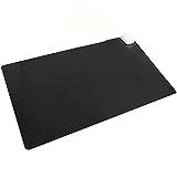 PrimeMatik - Heizteppich Thermisches Heizmatte Beheizter Teppich Pad-Schreibtisch 60x36cm 85W schwarz