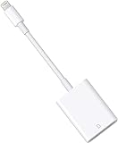 [Apple MFi Certified] iPhone SD Card Reader, Lightning SD Kartenleser für iPhone Kamera Kartenlesegerät Adapter, Speicherkartenleser Kartenadapter für Fotografie SD Card Reader iPhone 8/14/13/12/11/X