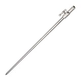 worien 50-100Cm Erweitern Rostfreier Stahl Angeln Bankstick Einstellbare Karpfen Angeln Bank Stick Angeln Ruten Auflage für Anzeiger