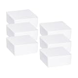 Raumentfeuchter Mod. Cube Nachfüller 500 g, 6er Set, Für Räume bis 40 m³, Calciumchlorid, 10 x 5 x 10 cm