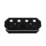 BELLIFFY Acryl Darthalter Slots Desktop Organizer Ständer für Darts Aufbewahrung Tragbar Einfache Montage Schwarz für Spielzimmer Büro und Zuhause