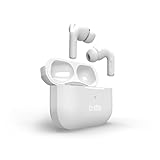 SBS Air Kab Max TWS In-Ear-Kopfhörer, True Wireless Stereo, Hülle mit kabellosem Aufladen, Hall Switch, Dual Leader, Autonomie 5h, Touch-Steuerung, für Smartphone, Tablet, Laptop, Weiß