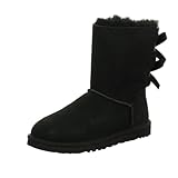 UGG Damen BAILEY BOW II Classic Boot, Black, 36 EU