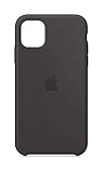 Apple Silikon Case (für iPhone 11) - Schwarz - 6.1 Zoll