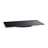Meliconi Rotobase Elite M, Drehteller für Monitore und Fernseher, um 360° Drehbarer Standfuß, Belastbarkeit bis 70 kg, Gehärtetes Glas, Made in Italy, Schwarz
