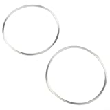 Ersatz-Schleifband für Dewalt Modelle Cmew231, DCW210B, DCW210P1, Dwe6420, Dwe6421, Gummimaterial, weiß, kompatibel mit Bandschleifwerkzeugen, 2 Stück