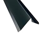 Ortgangblech 2 m lang Aluminium farbig 0,8 mm (klein, Anthrazit)