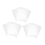 CLISPEED 3 Sätze Transparent Trennblätter Set für Ordner Abnehmbare Trennstreifen mit Beschreibbaren Laschen für Notizen Berichte und Präsentationen