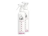 Taft Spray Hitzeschutz (250 ml), Hitzeschutzspray bietet Schutz bis zu 230 °C, für bis zu 72 h Anti-Frizz-Effekt mit natürlich aussehendem Glanz, 2x 250 ml