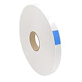 Kleberino Spiegelklebeband doppelseitig stark klebend | 1mm dick | Universal Montageklebeband | Industrieklebeband für Holz, Metall, Kunststoff ect (6mm x 5m)