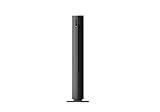 Climative Säulenventilator 32 dB 12 Geschwindigkeitsstufen PURE AIR PLASMA Plasma-Ionisator LED Anzeige Schwingungswinkel 90° Kühler Standventilator Turmbellator 110 cm (Graphit)