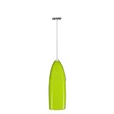 Aumotop Handgehaltener Kaffee-Schneebesen, Korrosionsbeständiger Milchschäumer, Eiermixer Zum Kochen in der Küche, Perfekt Zum Schlagen von Eiern und Aufschäumen von Milch (Grün)