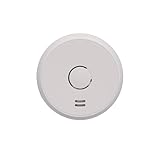 UNITEC Rauchwarnmelder mit Magnethalterung, Montage ohne Werkzeug und Bohren, mit starken 3M Klebepads für sicheren Halt, mit LED-Funktionsanzeige, Alarm bei Rauchentwicklung mit 85 dB