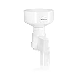 Bosch Getreidemühle MUZ5GM1, Kegelmahlwerk, stufenlose Mahlgradeinstellung, für alle Getreidesorten (außer Mais), auch für Ölsaaten, weiß, passend für Serie 4 und 2