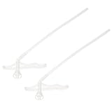 Sosoport 30 Stück Sprühschaum Ersatzschläuche aus Robustem Material Präzise Spaltfüllrohre für Schaumsprühgeräte Leicht zu Verwenden und Transportieren