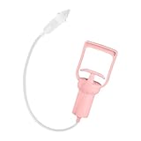 Nasensauger, Nasenpumpe Manuell Nasal Aspirator Nasensekretsauger, Nasensauger Tragbarer Nasenreiniger Nasen Sauger Saugpumpe, Sicherheit für Babys, Kinder und Erwachsene (Rose)