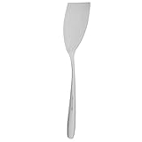 MAGICLULU Ergonomischer Edelstahl Steakwender Leicht zu Reinigen Flacher Pfannenwender für Kuchen und Aufschnitt Praktisches Kochwerkzeug für Grill und Küche