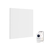 Hocosyme Infrarotheizung 480 Watt, Infrarotheizung Wandmontage bis 120 Grad Celsius für 5-10㎡ - 1-3 Min auf Betriebstemperatur- WIFI (Tuya Smart)- TÜV, Energiesparend und schnelles Aufheizen