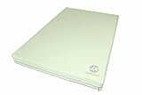 Jeflex - grün/grau Weichbodenmatte & Turnmatte 100 x 70 x 8 cm MADE IN GERMANY/faltbare Gymnastikmatte/platzsparende Fitnessmatte & faltbare Yogamatte/dicke Sportmatte für Kinderzimmer