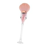 OATIPHO Nagelstaubbürste Nagelbürste Make Up Pinsel Nagelstaubentferner Werkzeug Langer Griff Nagelreiniger Flasche Reinigungsbürste Nagelstaubreiniger Nagelstaubbürste Weicher