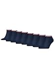 Tommy Hilfiger Sneaker Socken Herren & Damen Füsslinge 8-er Pack, Farbe:Dark Navy, Socken & Strümpfe:43-46