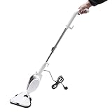 whsiodj Dampfmop 1300W Dampfreiniger mit 8 Aufsätzen für Boden Fliesen Laminat 230°C Heißdampf Keine Chemie Alles in One Kit für Zuhause