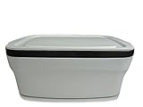 TUPPERWARE BrotMax 2 weiß schwarz Brotkasten Brotwächter Brot Kasten Brot&Co 31082