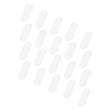 SHINEOFI 20 Stück Toilettendichtung Kit Töpfchen Trainingstoilette mit Anhang für Toilette Toilettendeckeldichtungen Toilettensitzpolster und Stoßstangen Toilettenteile Kieselgel