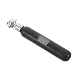MAGICLULU Mini Digital Reifendruckmesser mit LCD Anzeige Kompakter Robuster Luftdruckprüfer für Auto Lkw Motorrad und Fahrrad Präzise und Tragbare Digitale Reifenüberwachung Schwarz