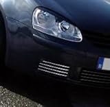 Luxyline Chrom Leiste Nebelscheinwerfer passend für VW Golf 5