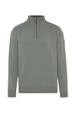 CMPD Herren Troyer-Pullover mit Zipper Sage, M