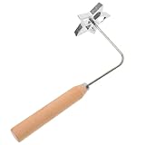 Veemoon Aluminiumlegierung Antihaft Timbale Form Frittierform für Frittierte Snacks Leicht Robust Rostfrei mit Griff und Sternloch Küchenzubehör für Präzises Braten und Backen