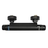 Thermostat Duscharmatur Duschthermostat Thermostatische Wannenarmatur Duschbatterie 38°C mit Sicherheitsverriegelung - Schwarz