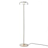 HODFFU Home Stehlampe Postmoderne Stehlampe Runder Glaslampenschirm Designerlampe Lichter Led Nachttisch Stehlampe für Wohnzimmer