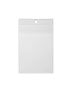 Durable Sichttasche A6, mit Schutzklappe und Lochung, 10 Stück, transparent, 230219