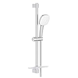 Grohe Tempesta 27576003 Duschstange Cube 110 3 Strahlarten (Regen, Strahl, Massage) verchromt