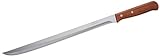 Arcos 101300 Serie Latina - Schneidmesser Schinkenmesser - Klinge Nitrum Edelstahl 250 mm - HandGriff Pack-Holz Farbe Braun
